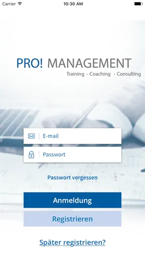 App Pro Management AG Training